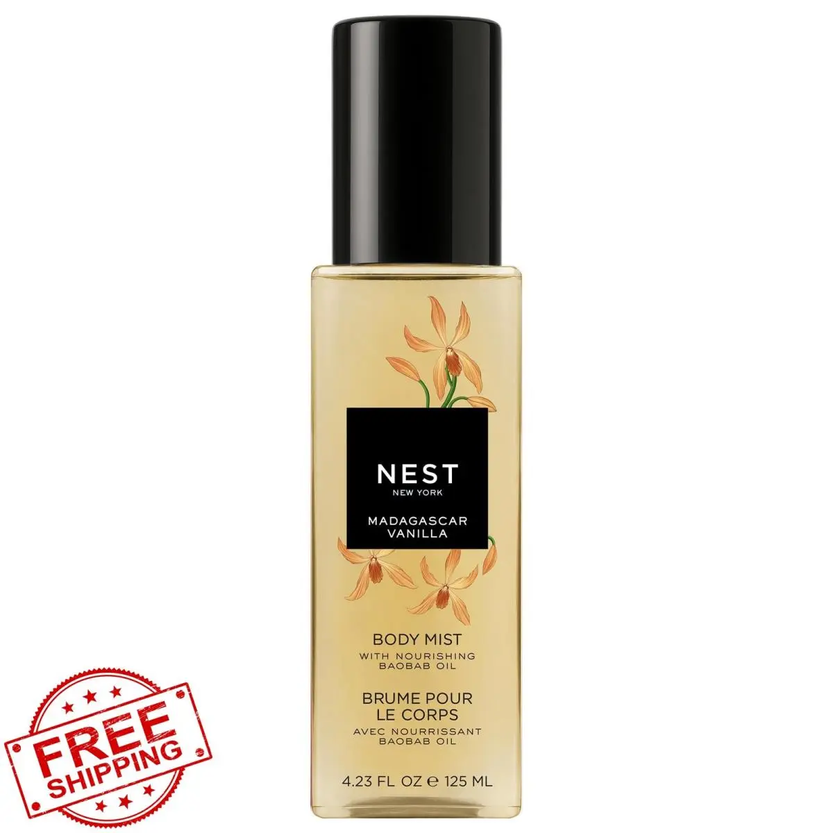 Nest New York Madagascar Vanilla Body Mist 4.23 Fl Oz by NEST New York