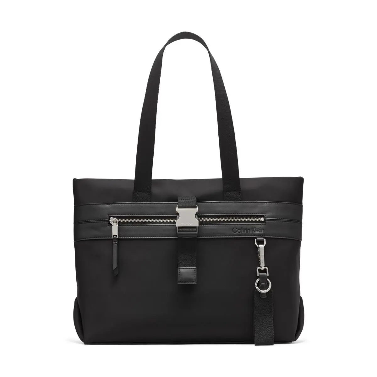Calvin Klein Elora Organizational Tote Black/silver One Size Black/silver