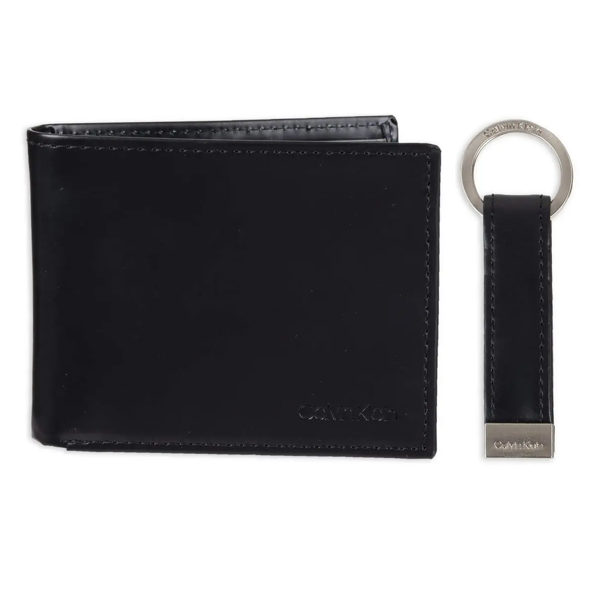 Calvin Klein Men`s Wallet Sets-minimalist One Size Black Classic - Bifold - black classic bifold