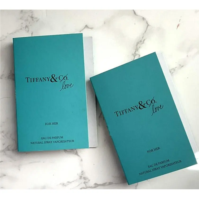 2x Tiffany Love 0.04 fl oz Women`s Eau de Parfum Spray
