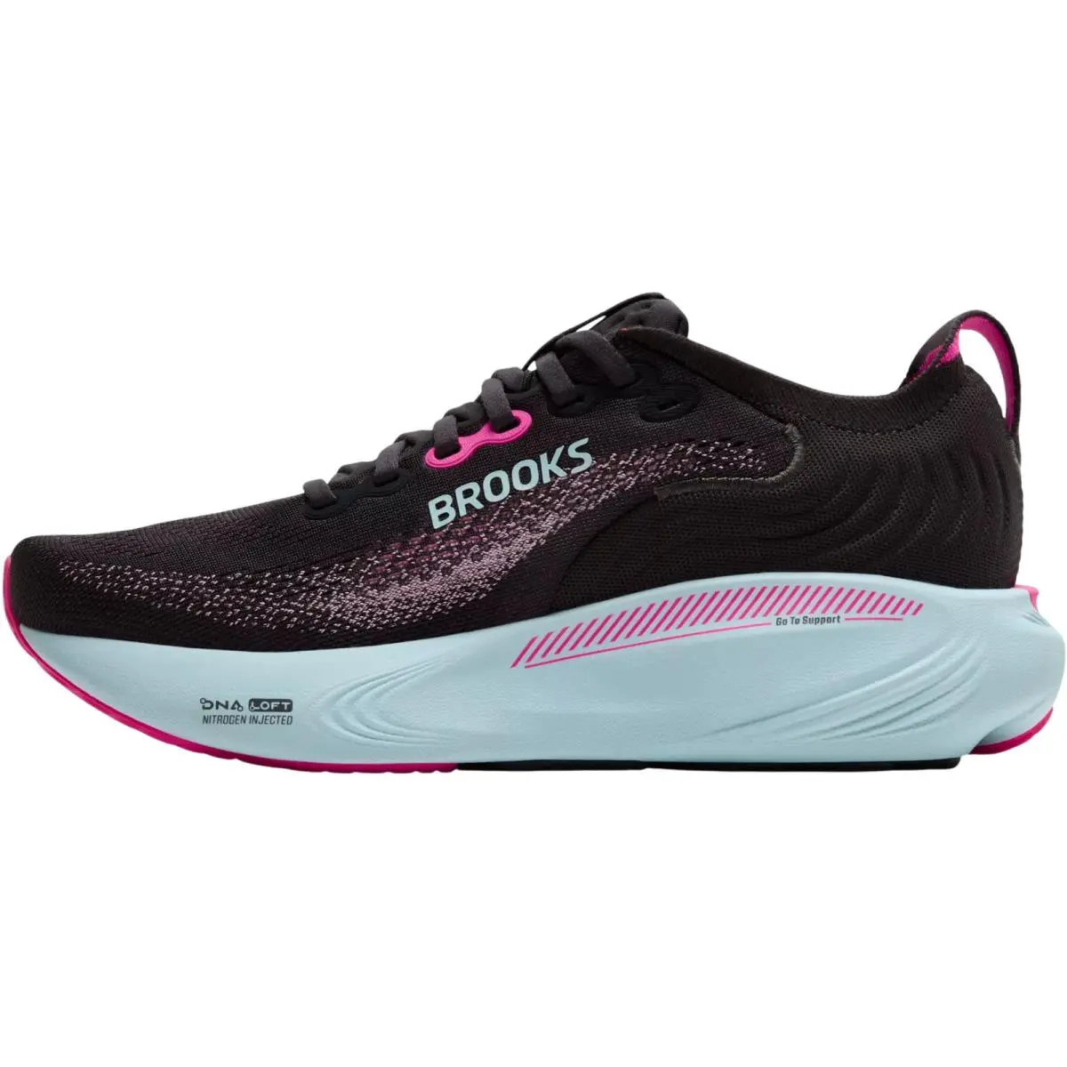 Brooks shoes - Brooks Adrenaline GTS 25 - Adrenaline GTS - Black/Black/Ebony 52