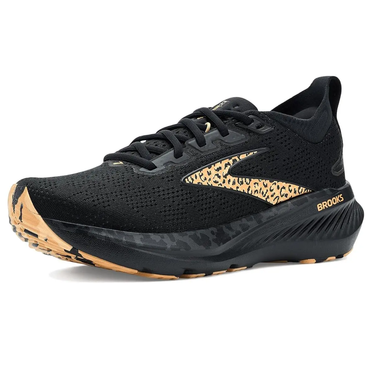 Brooks shoes - Black/Asphalt/Iced Coffee 6