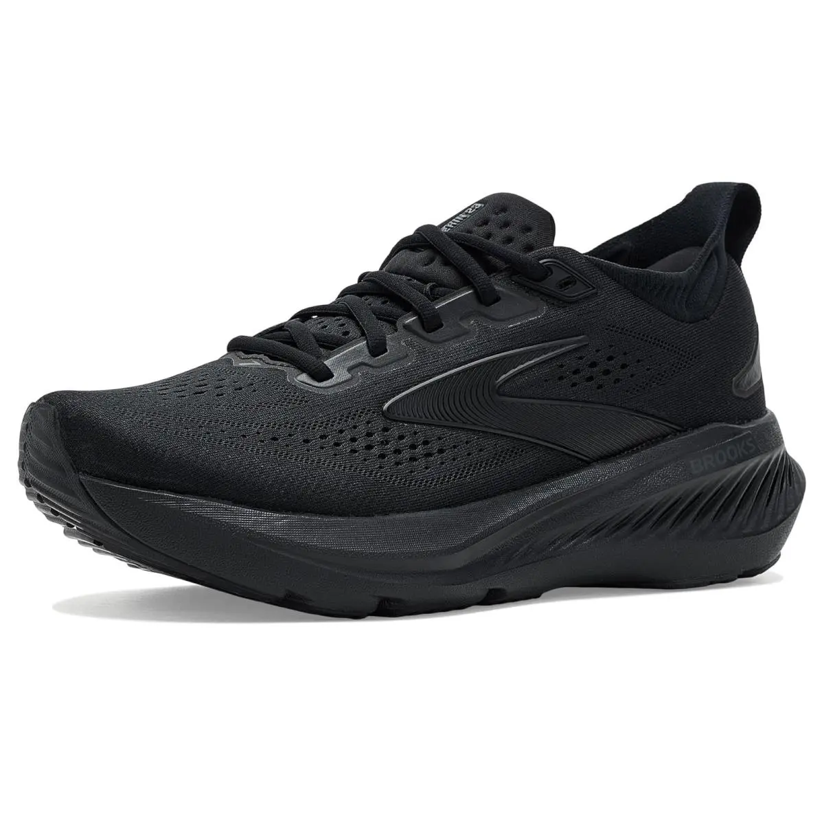 Brooks shoes - Black/Asphalt/Iced Coffee 13