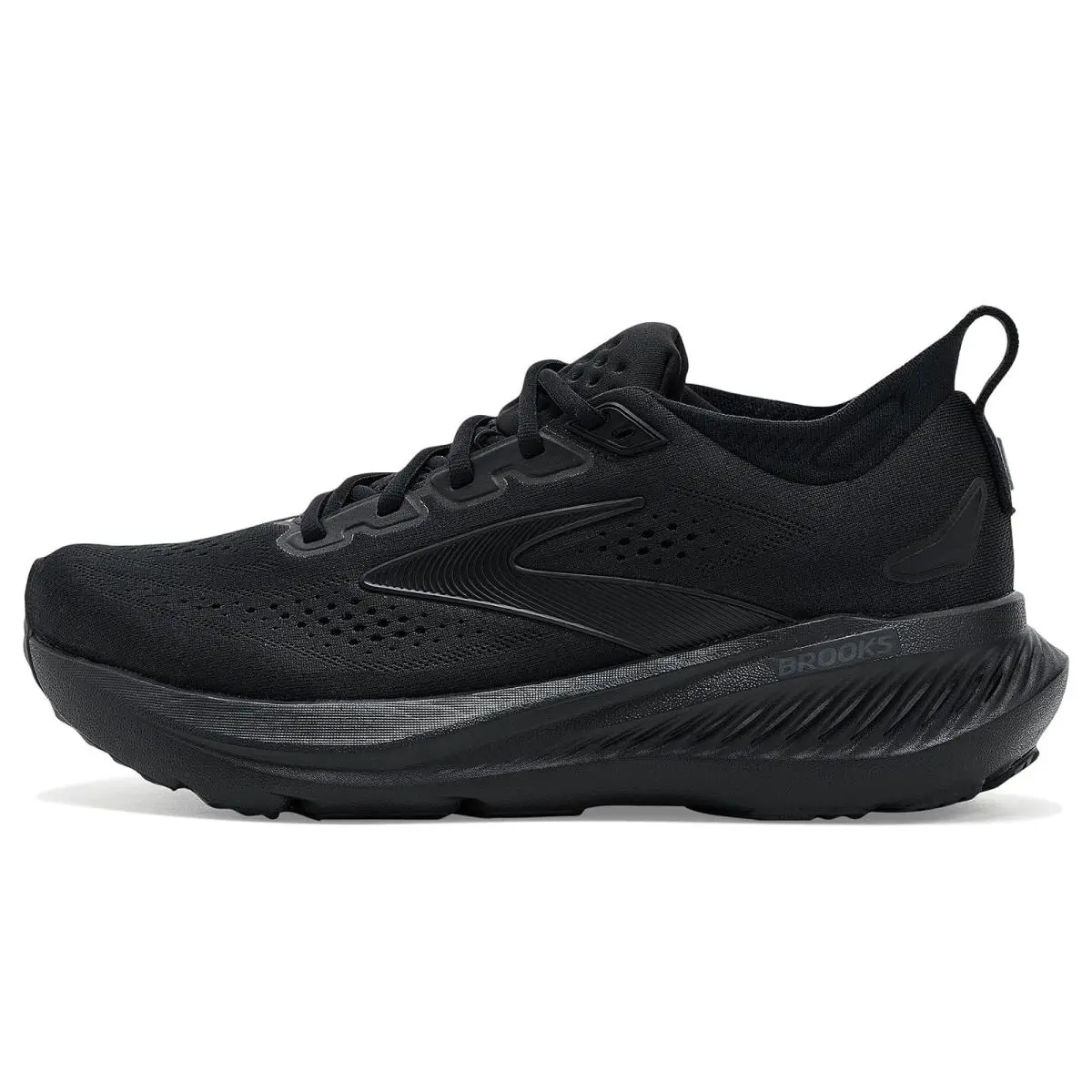 Brooks shoes - Black/Asphalt/Iced Coffee 16