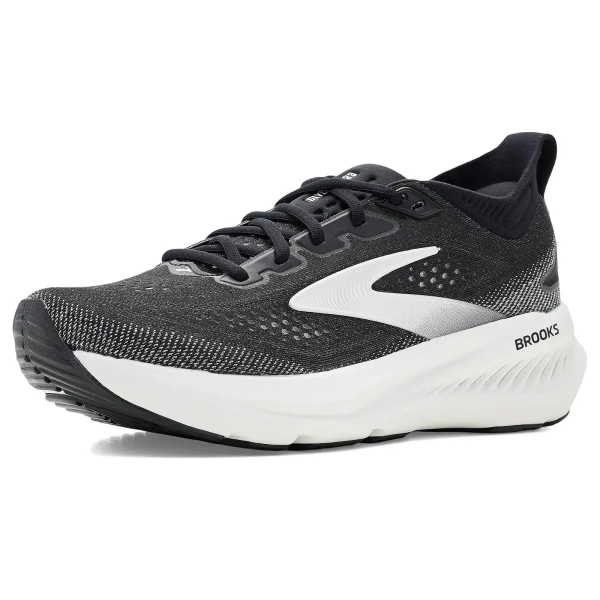 Brooks shoes - Black/Asphalt/Iced Coffee 20