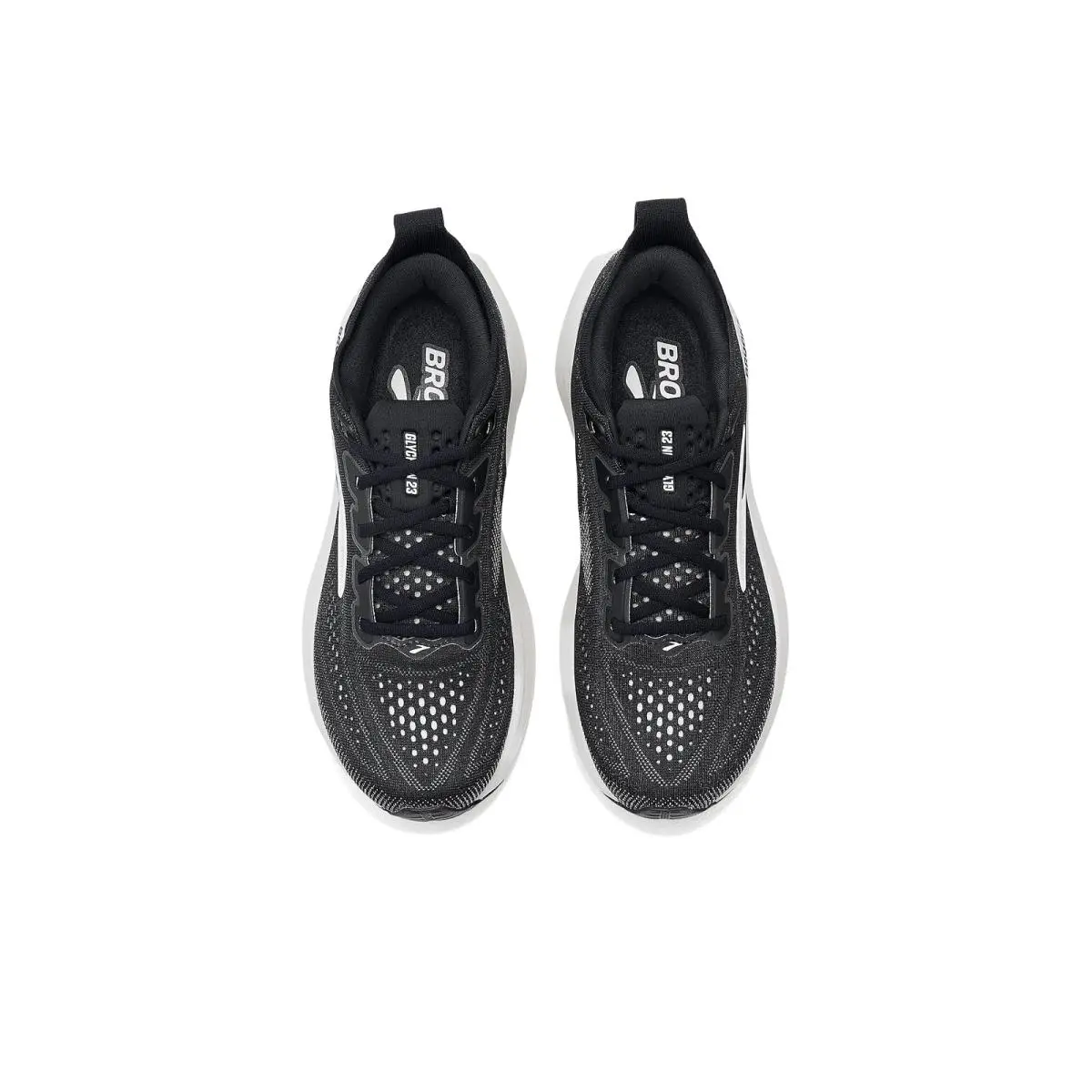 Brooks shoes - Black/Asphalt/Iced Coffee 21