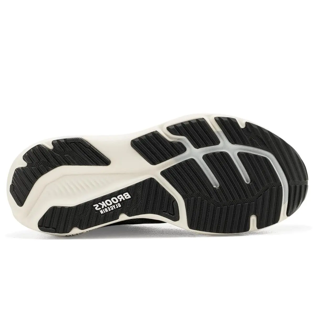 Brooks shoes - Black/Asphalt/Iced Coffee 24