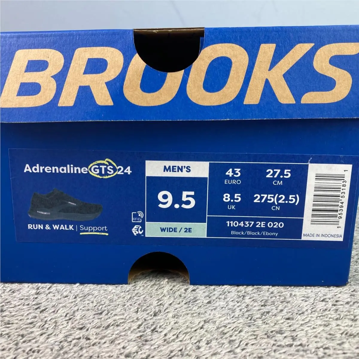 Brooks shoes - Books Adrenaline GTS 24 - Books Adrenaline GTS - Black 1