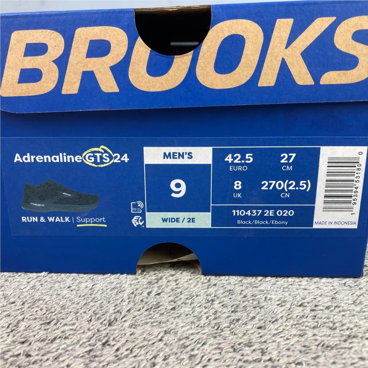 Brooks shoes - Books Adrenaline GTS 24 - Books Adrenaline GTS - Black 0