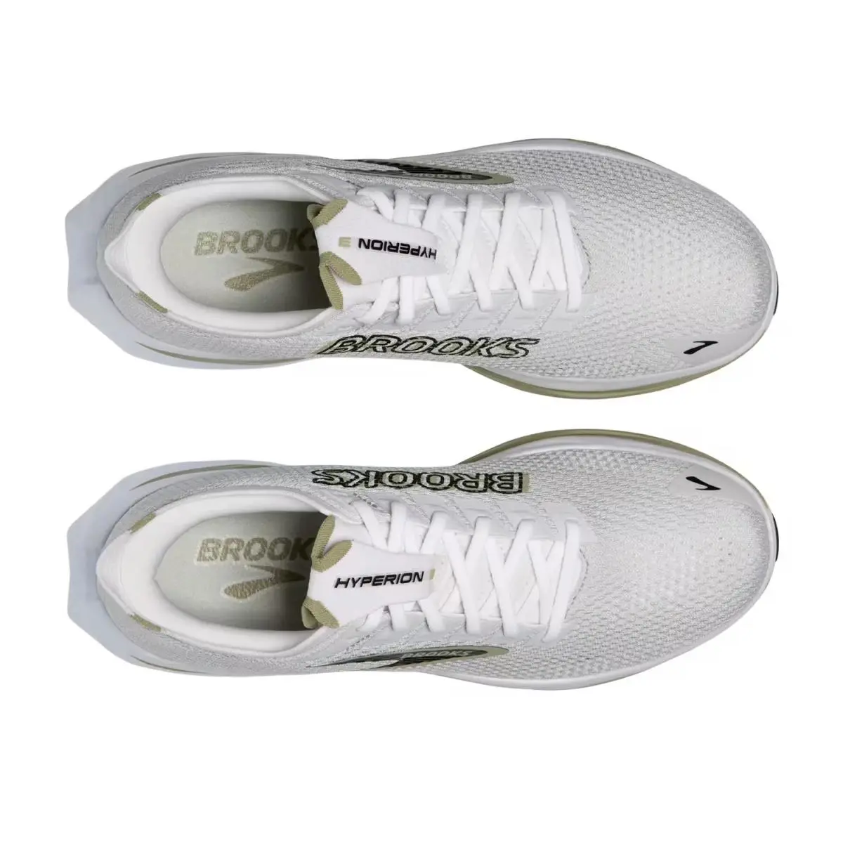 Brooks shoes - White/Oyster 5