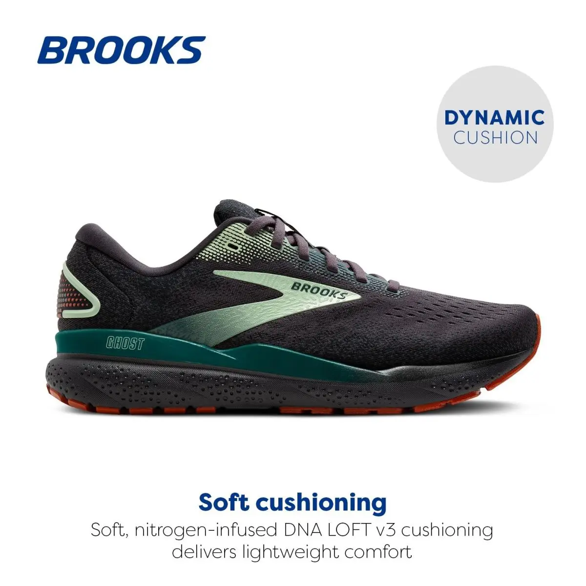 Brooks shoes - 1104181D038.130 - 1104181D038130 - Blackened Pearl/June Bug/Green 0