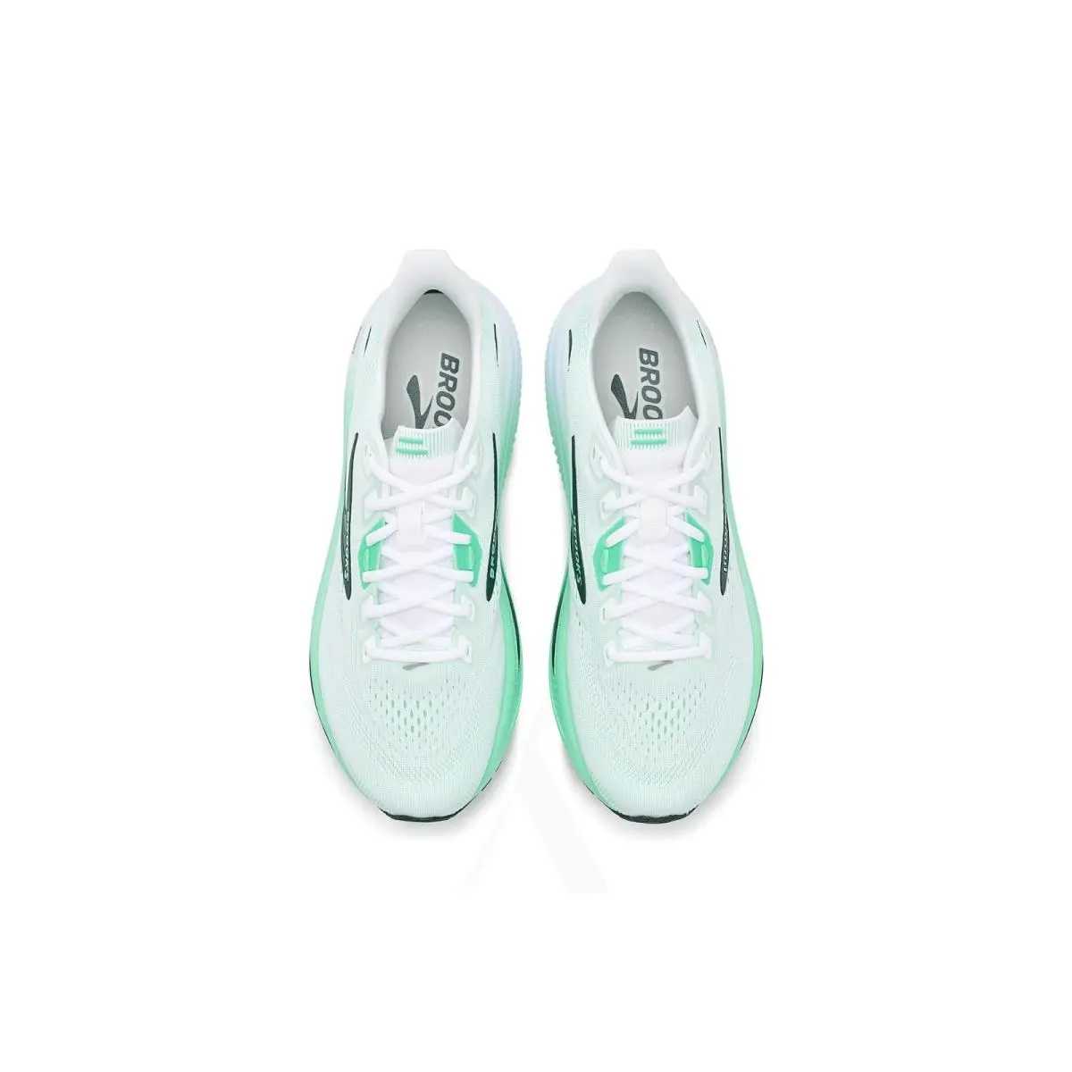 Brooks shoes - White/Spring Bud/Spruce 0