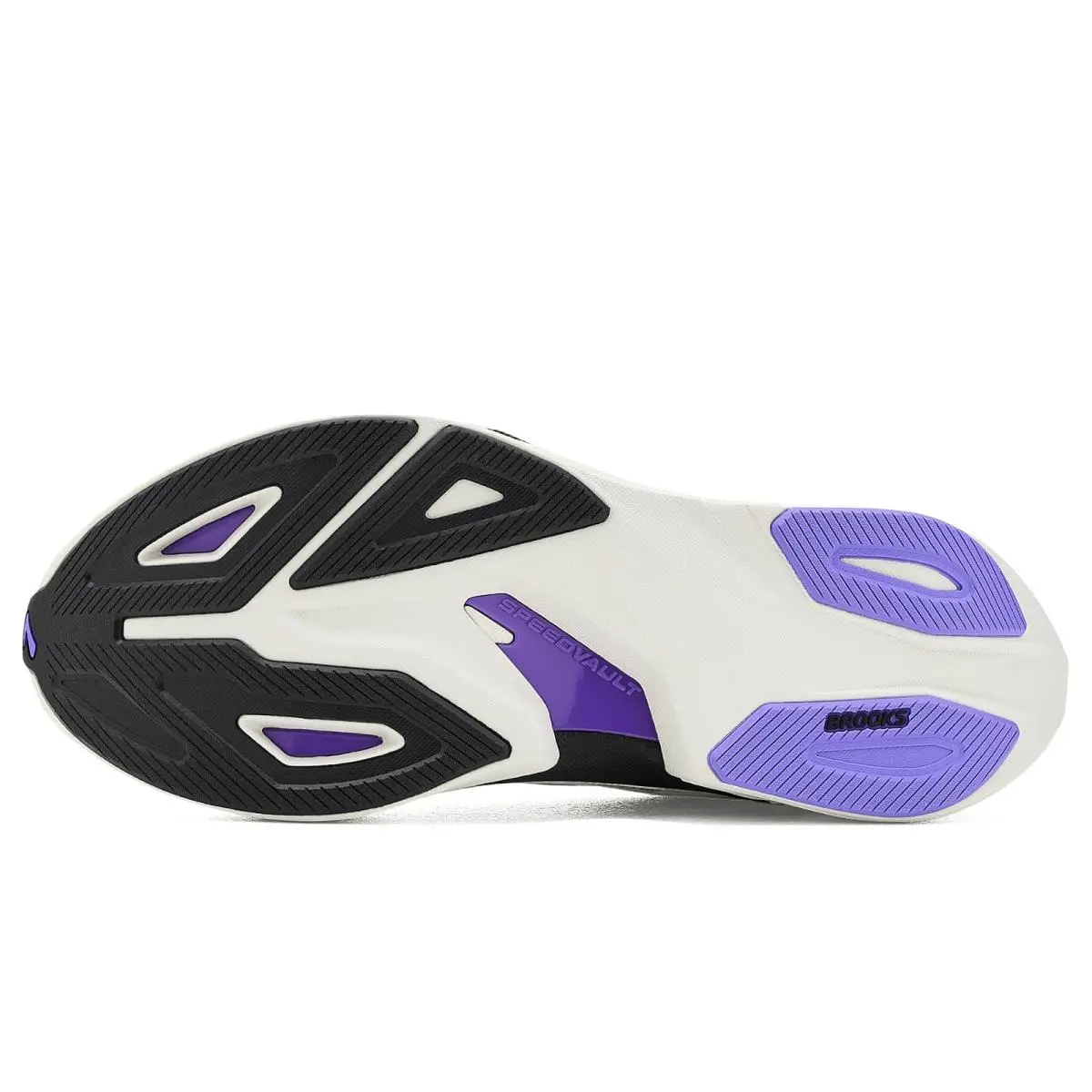 Brooks shoes - Grey/Black/Purple Hebe 3