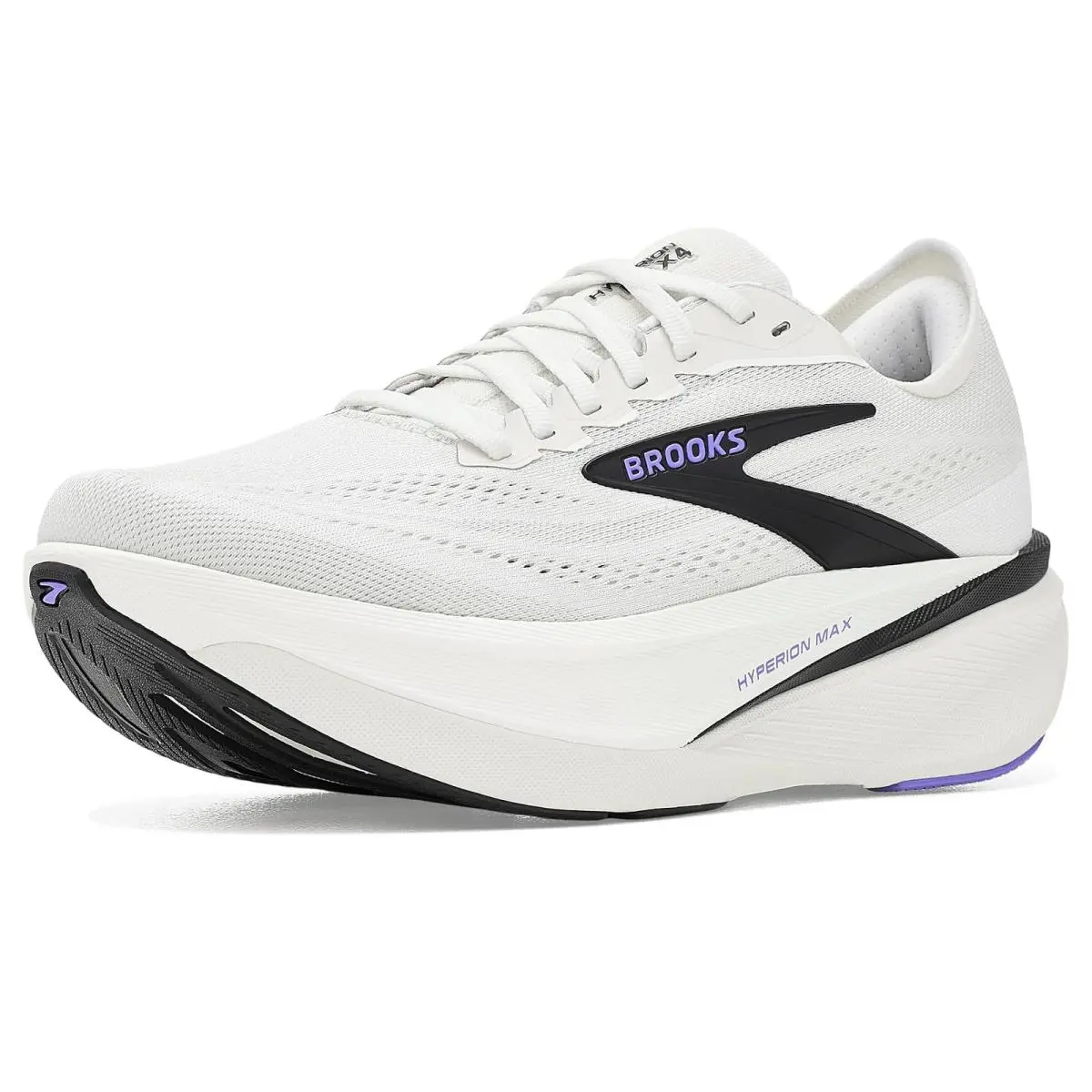 Brooks shoes - Grey/Black/Purple Hebe 6