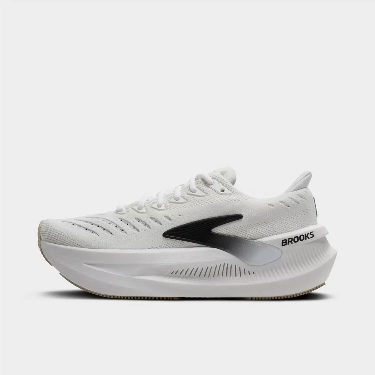 Brooks shoes - 1104791D 131 - White/Black/Chateau Gray 3