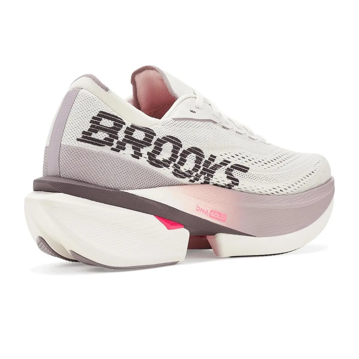 Brooks shoes - Coconut/Raisin/Pink 8