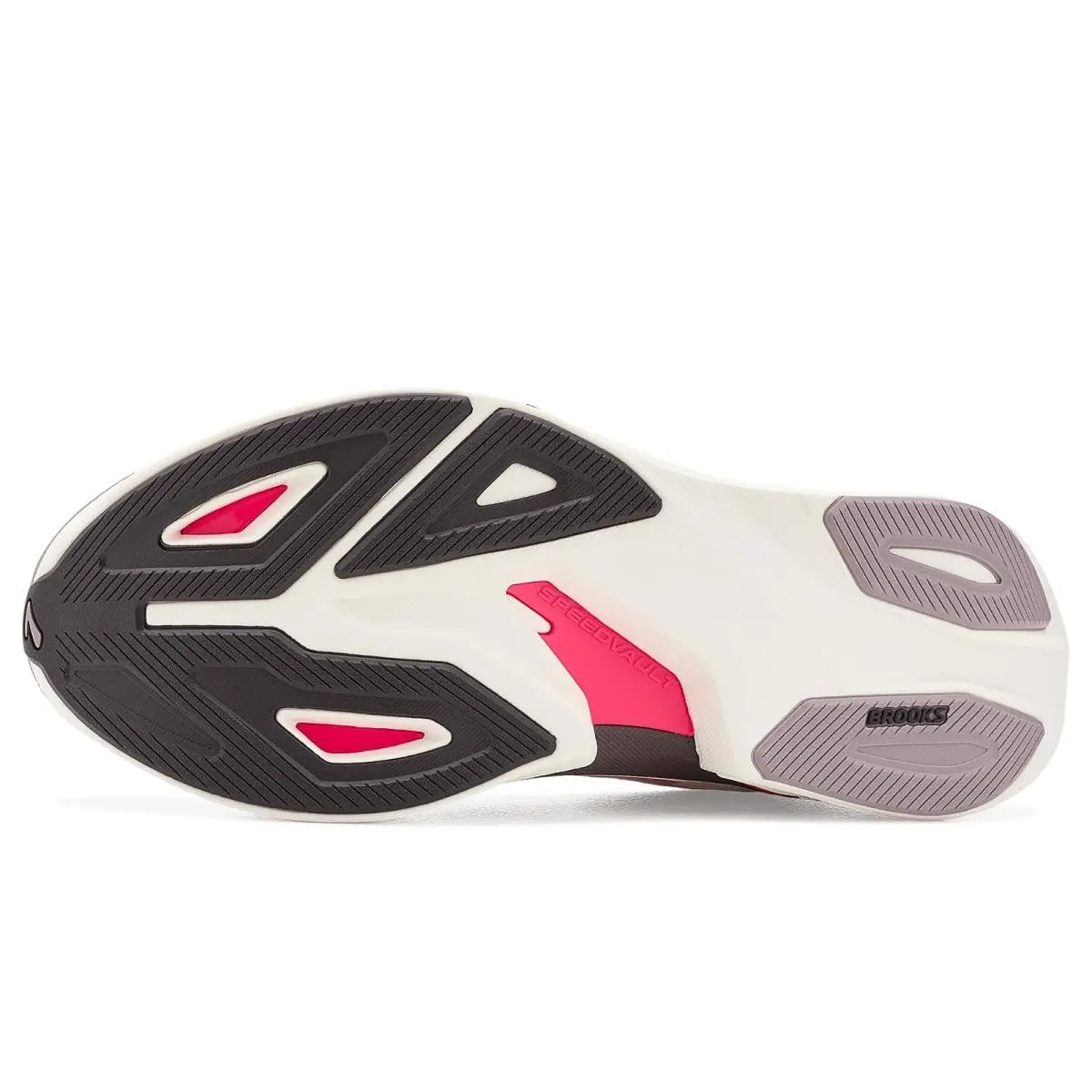 Brooks shoes - Coconut/Raisin/Pink 10