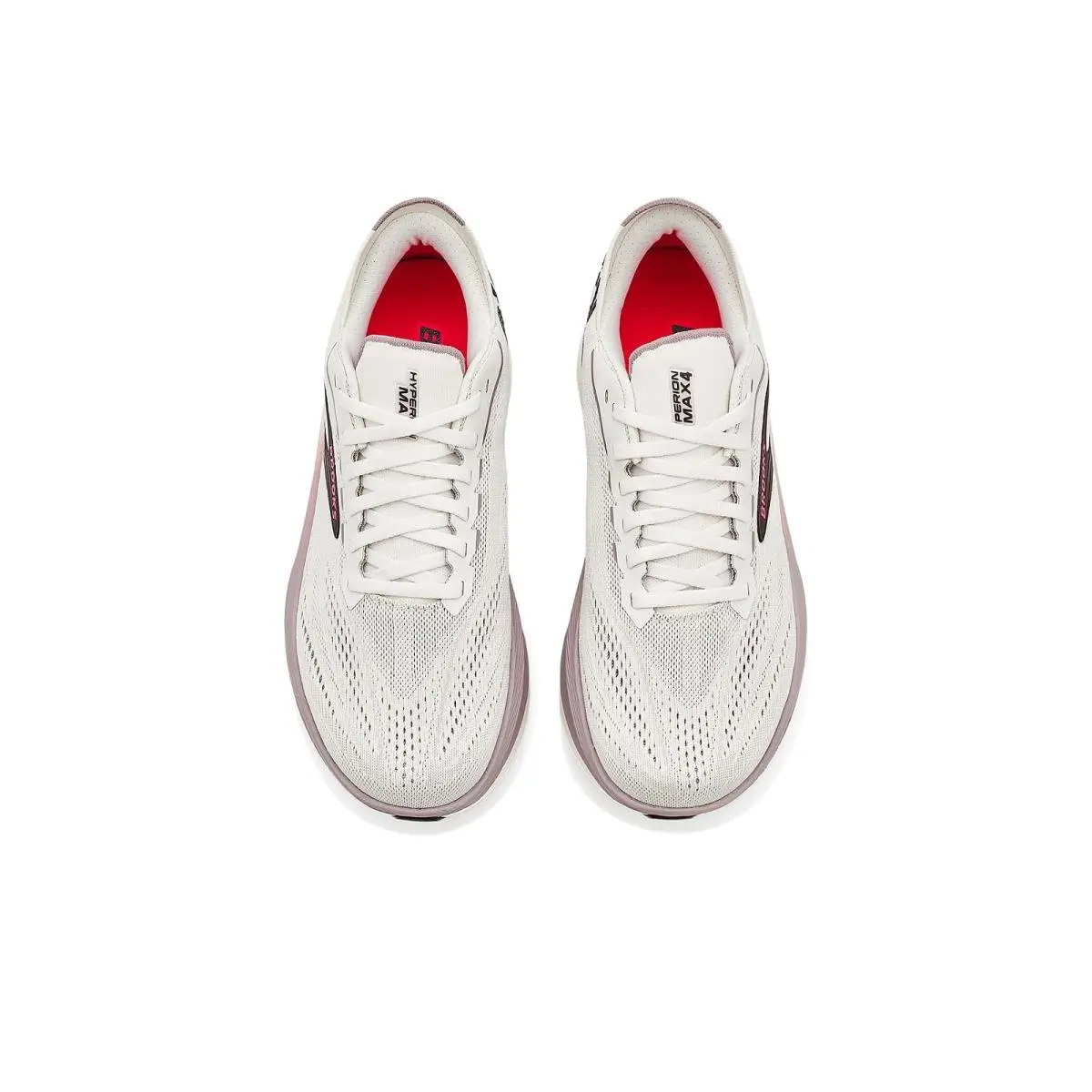 Brooks shoes - Coconut/Raisin/Pink 7