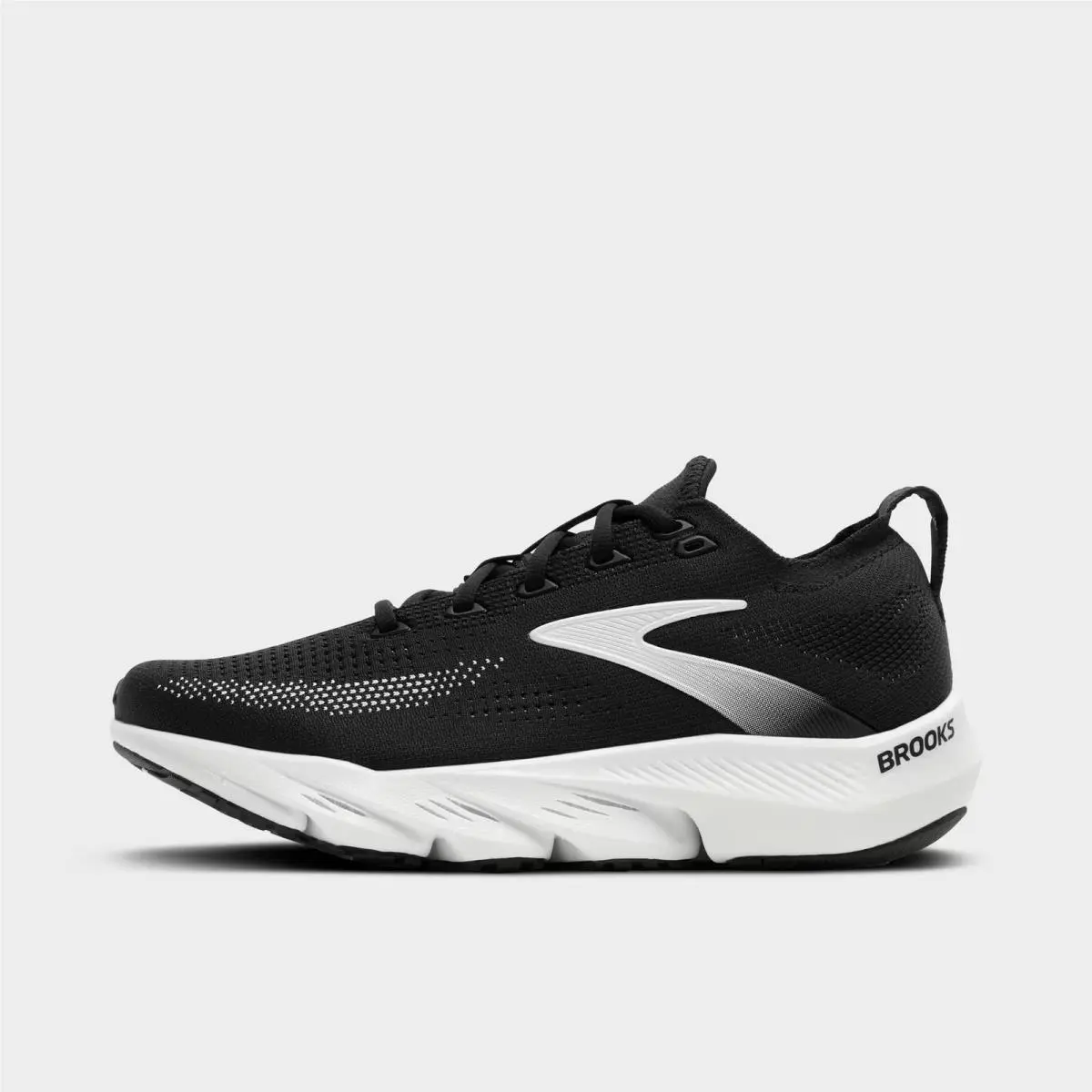 Women`s Brooks Glycerin Flex Running Shoes Black/white 1204671B 087
