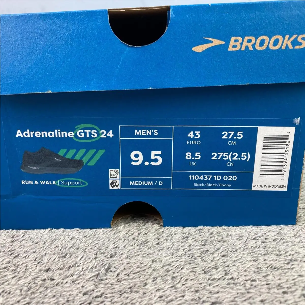 Brooks shoes - Books Adrenaline GTS 24 - Books Adrenaline GTS - Black 1