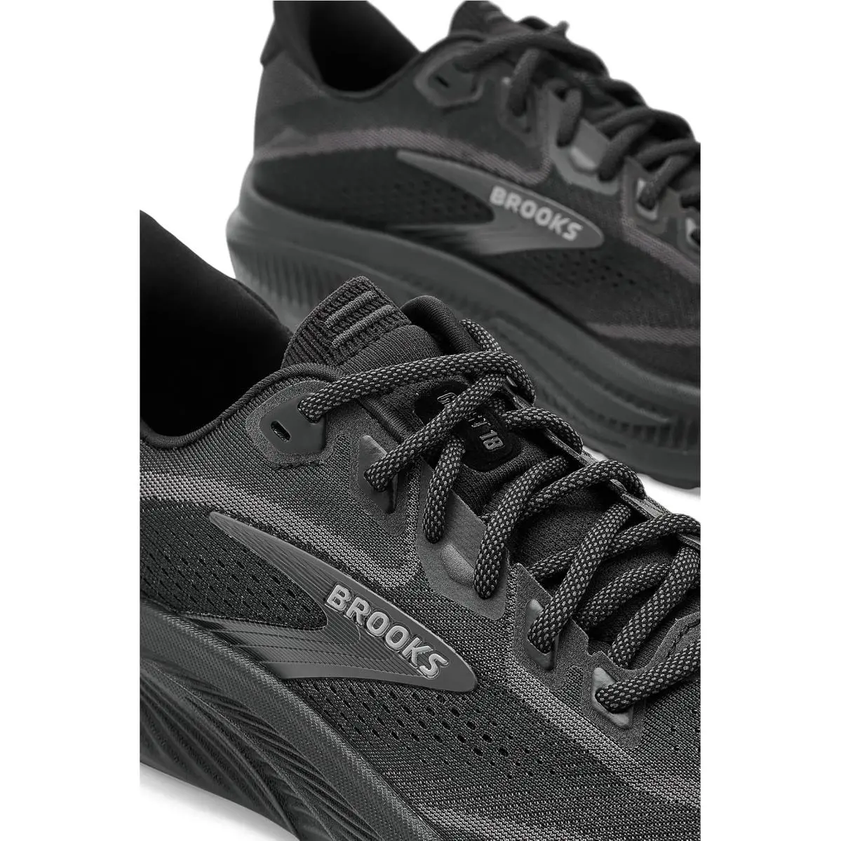 Brooks shoes - Black/Black/Ebony 4