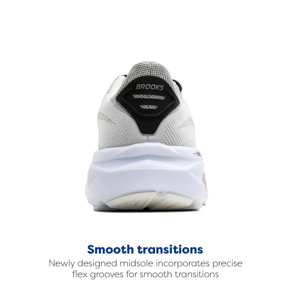 Brooks shoes - 1204311B105 - 1204311B105 - White/Black/Rose Gold (UPC: 195394673746) 1