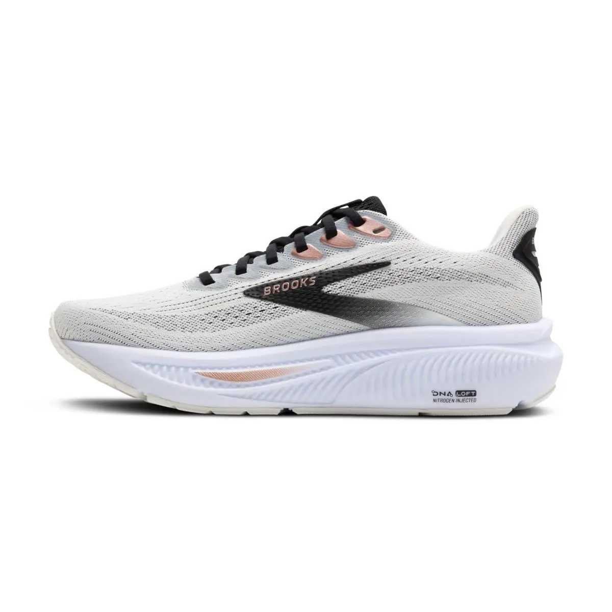 Brooks shoes - 1204311B105 - 1204311B105 - White/Black/Rose Gold (UPC: 195394673746) 3