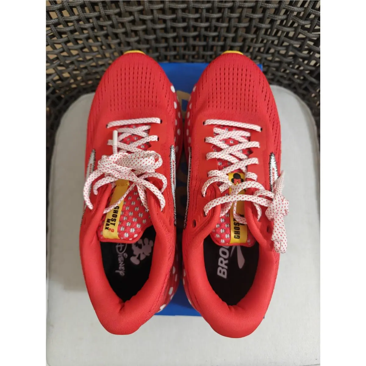 Brooks shoes - Brooks Ghost Max 2 - Ghost Max - Red 7