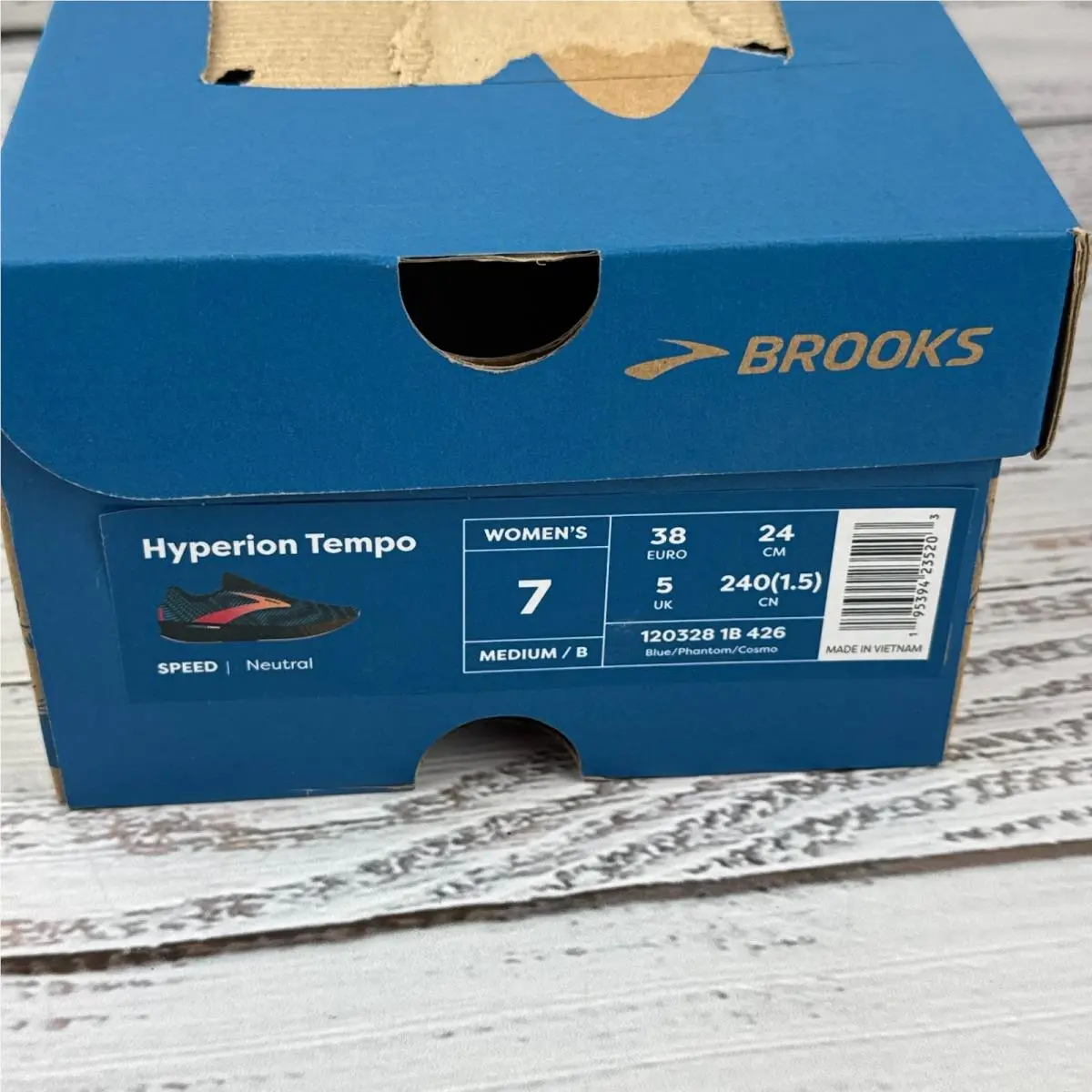 Brooks shoes - Brooks Hyperion Tempo - Hyperion Tempo - Blue (UPC: 195394235203) 8