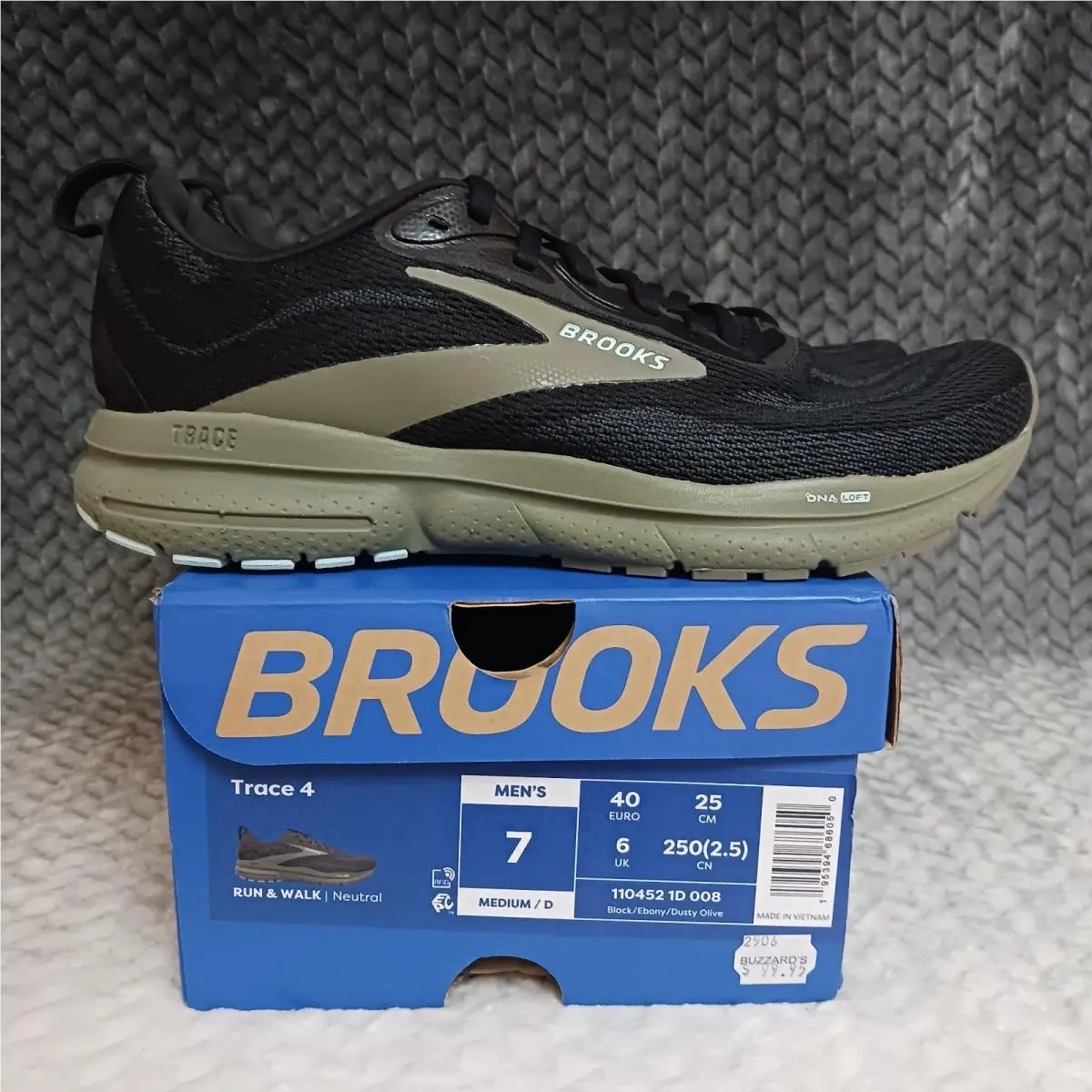 Brooks shoes - Brooks Trace - Trace - 110452-1D-008 - Black 11