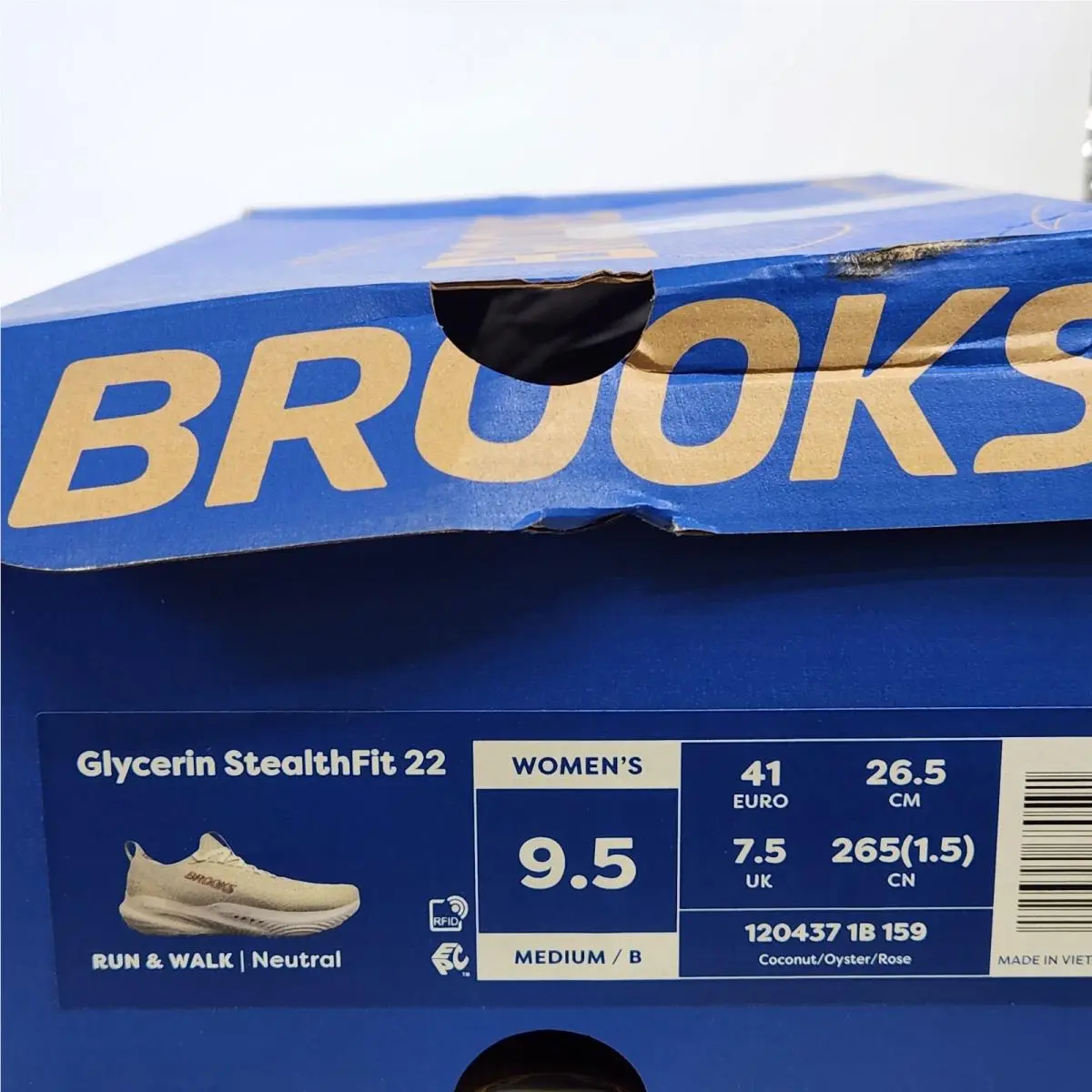 Brooks shoes - Brooks Glycerin StealthFit 22 - Glycerin StealthFit - Beige 5