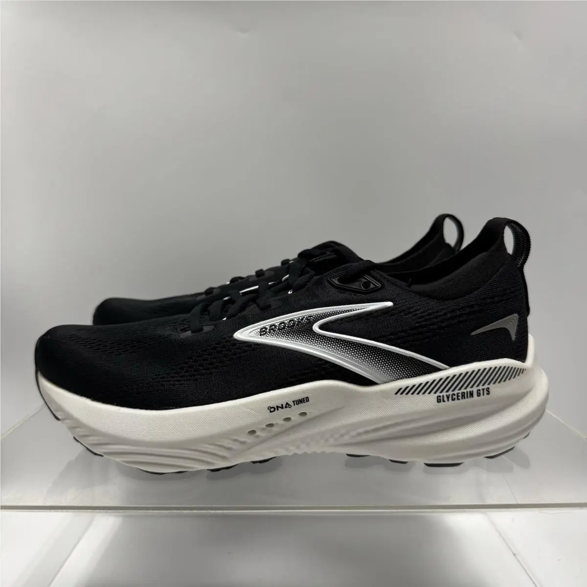 Brooks Glycerin Gts 22 Black White 1104461D090 Running Men’s Size 8