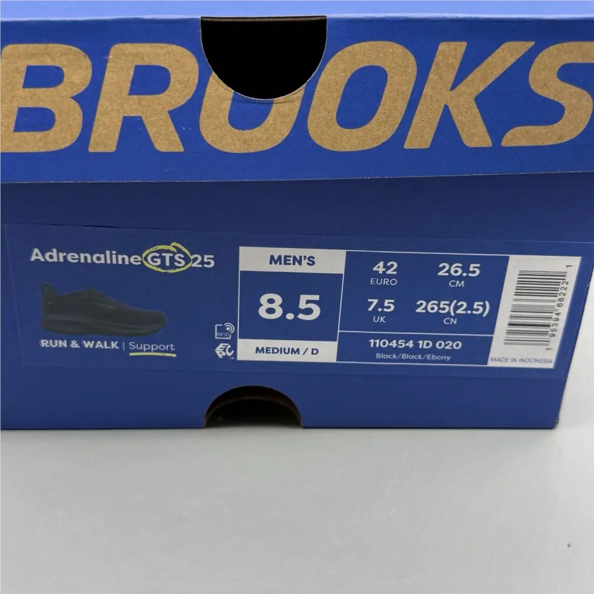 Brooks shoes - Brooks Adrenaline GTS 25 - Adrenaline GTS - 1104541D020 - Black (UPC: 0195394662221) 12
