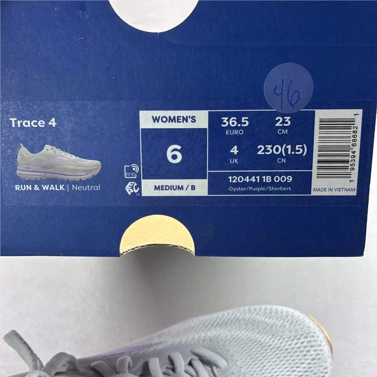 Brooks shoes - Brooks Trace 4 - Trace - 120441-1B-009 - Purple 5