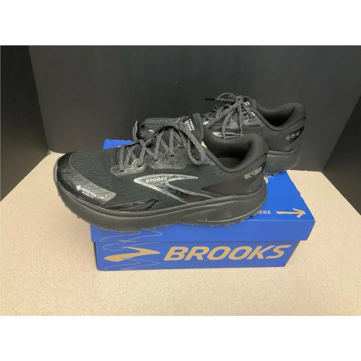 Brooks shoes - Brooks Divide 5 GTX - Divide GTX - Black/Alloy/Primer Grey (UPC: 195394501339) 4