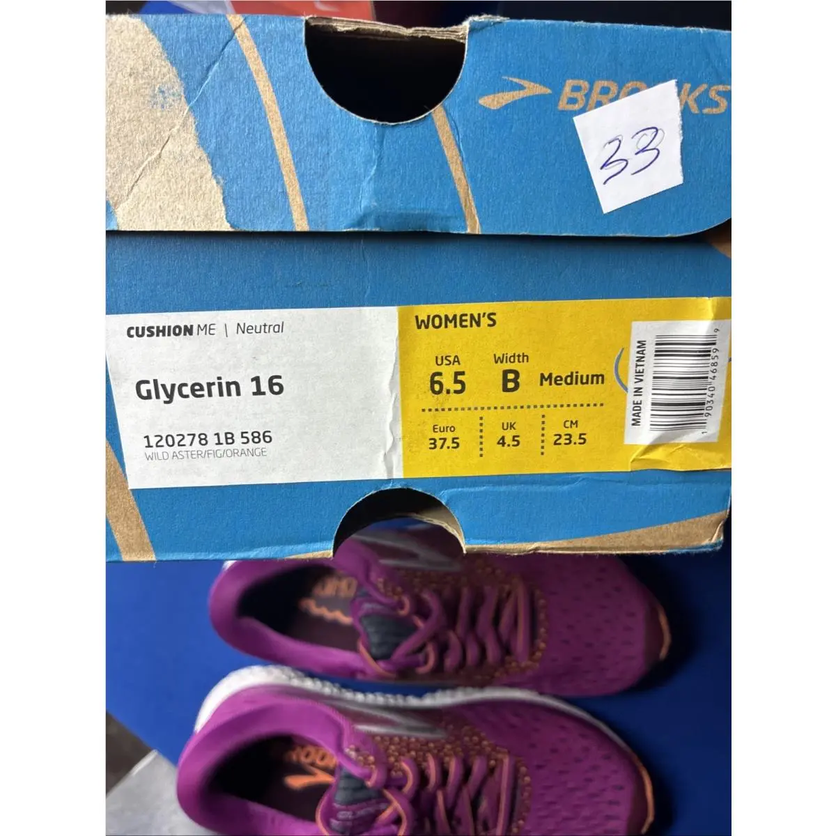 Brooks shoes - Brooks Glycerin - Glycerin - Purple 4
