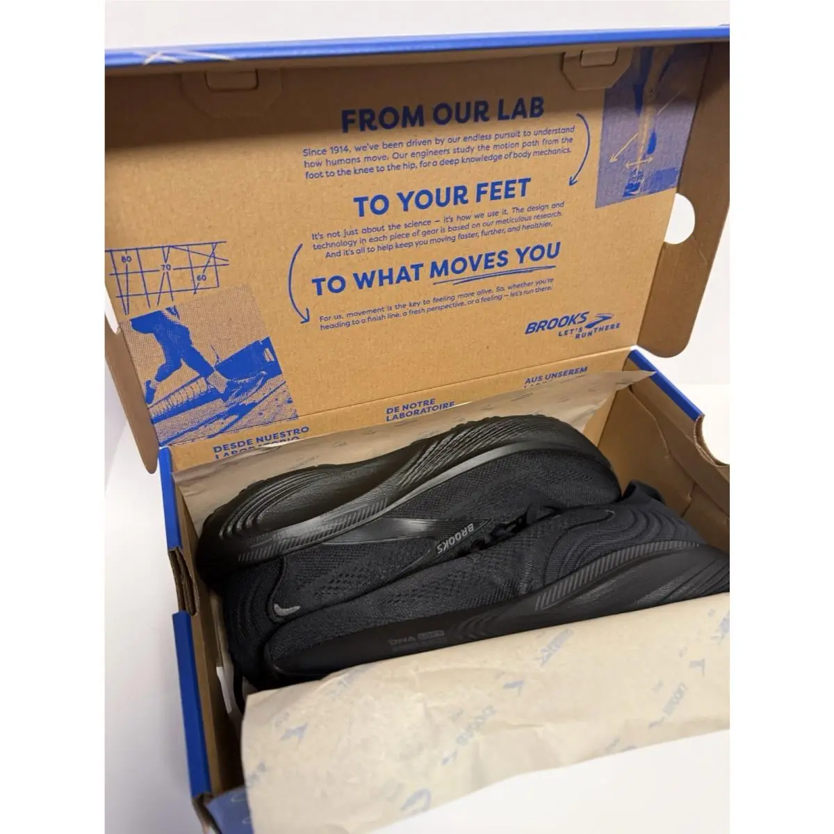 Brooks shoes - Brooks Adrenaline GTS 25 - Adrenaline GTS - 120443 1D 020 - Black/Black/Ebony (UPC: 0195394664829) 4