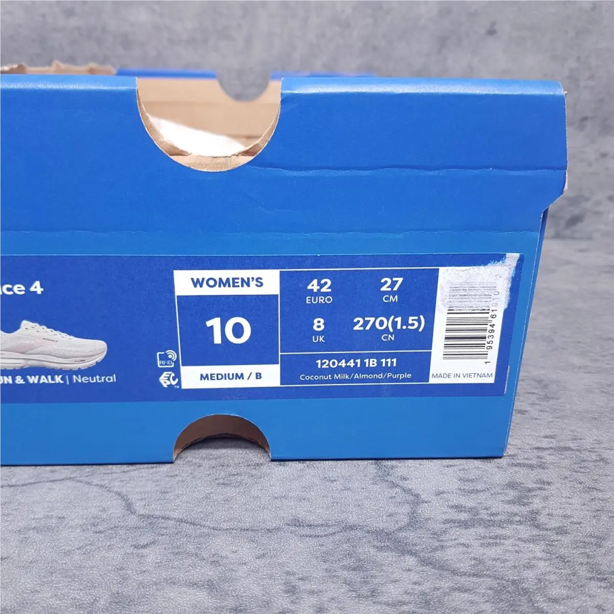 Brooks shoes - Brooks Trace 4 - Trace - 120441-1B-111 - Ivory 5