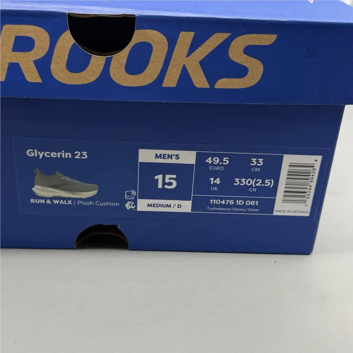 Brooks shoes - Glycerin 23 - Glycerin - 1104761D061 - Gray 12