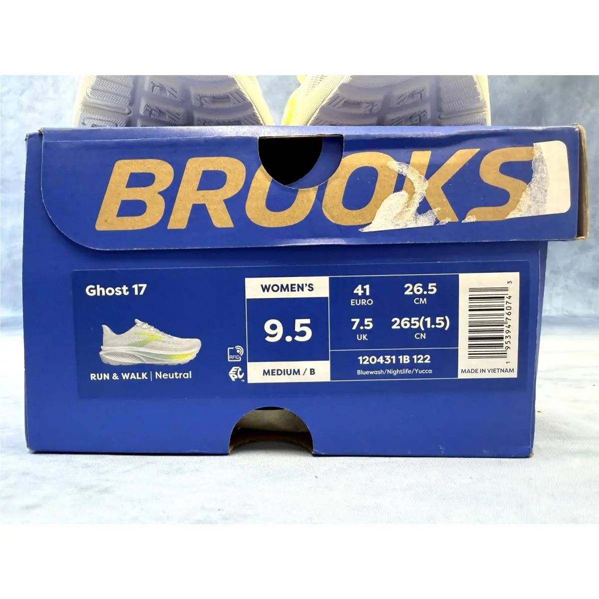 Brooks shoes - Brooks Ghost 17 - Ghost - White 12