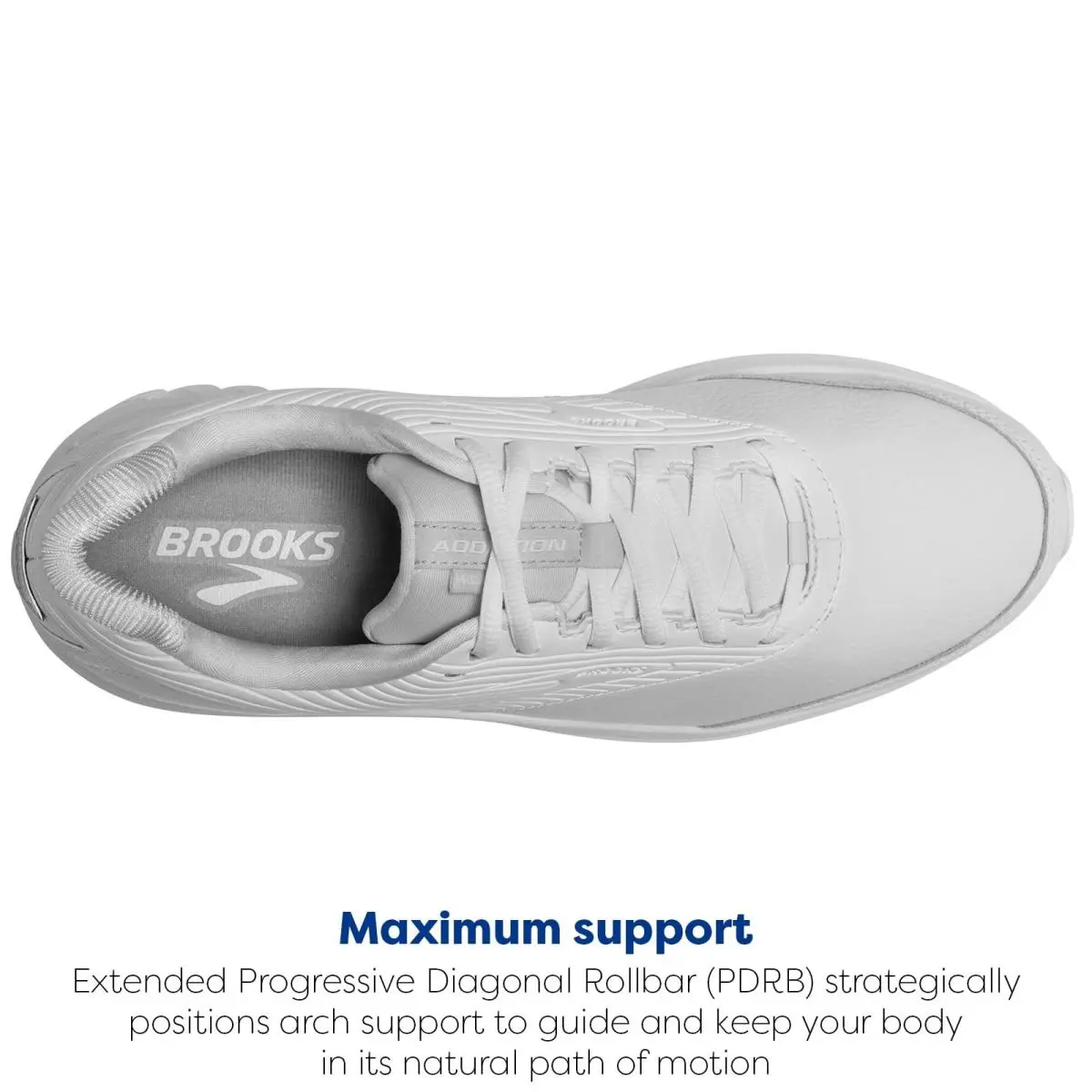 Brooks shoes - 120307142 - 120307-142 - White/White (UPC: 190340569296) 3