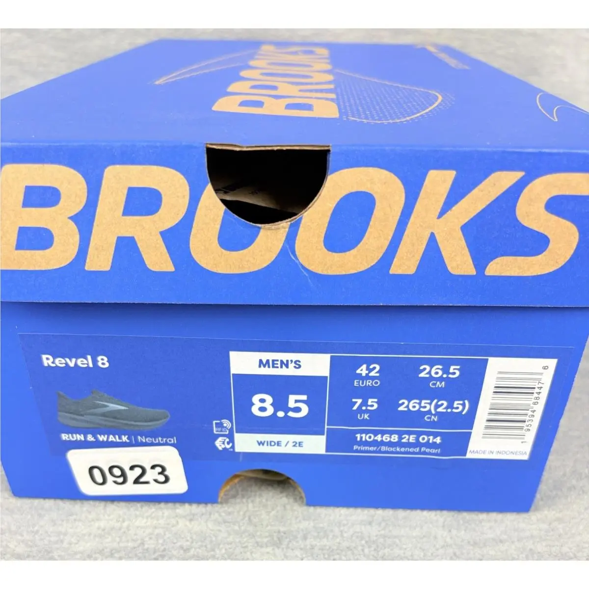 Brooks shoes - Brooks Revel 8 - Revel - Gray 6