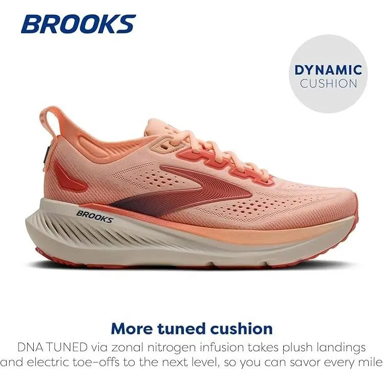 Brooks shoes - Coral/Peach/Spellbound 1