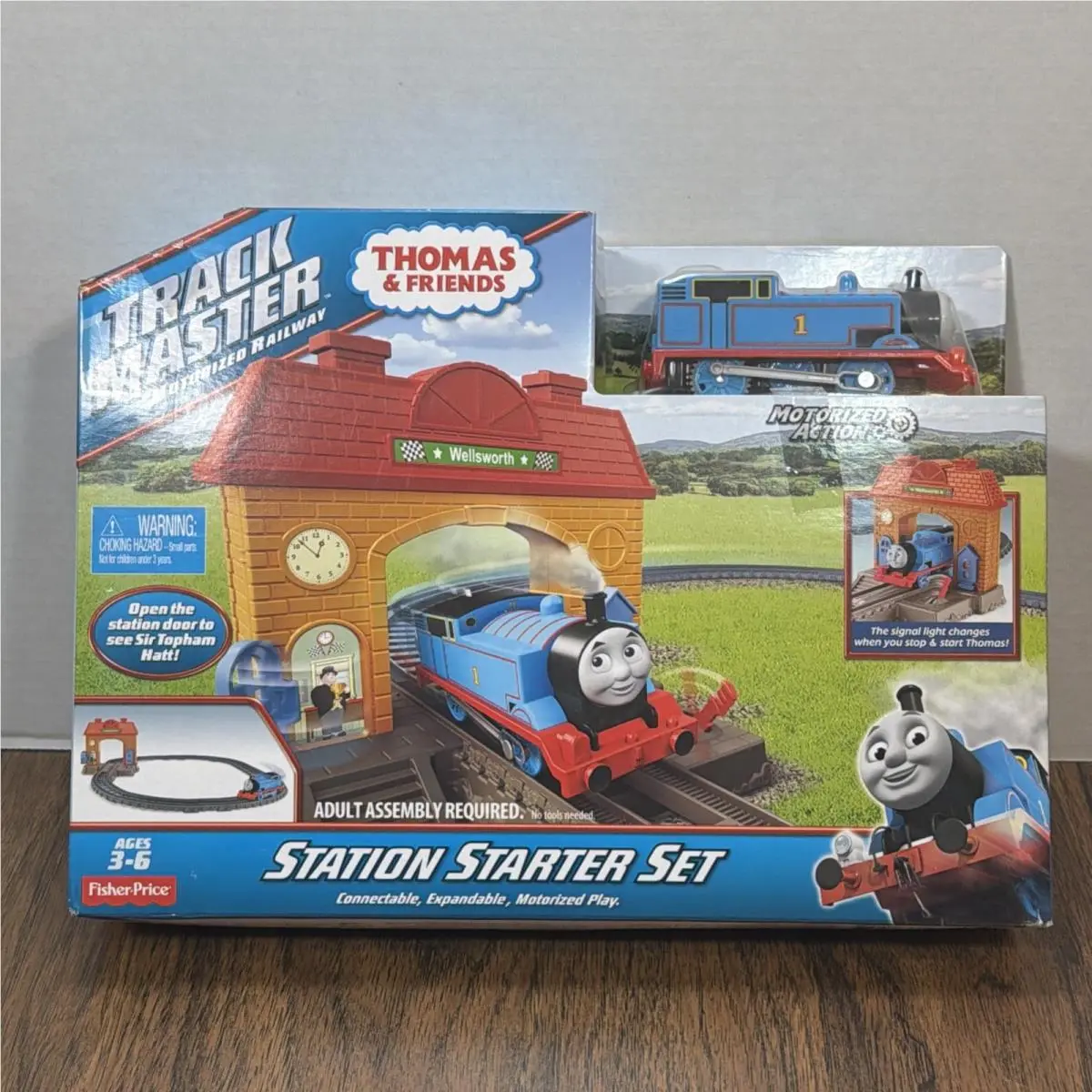 2015 Thomas Friends Trackmaster Motorized Wellsworth Station Starter Set