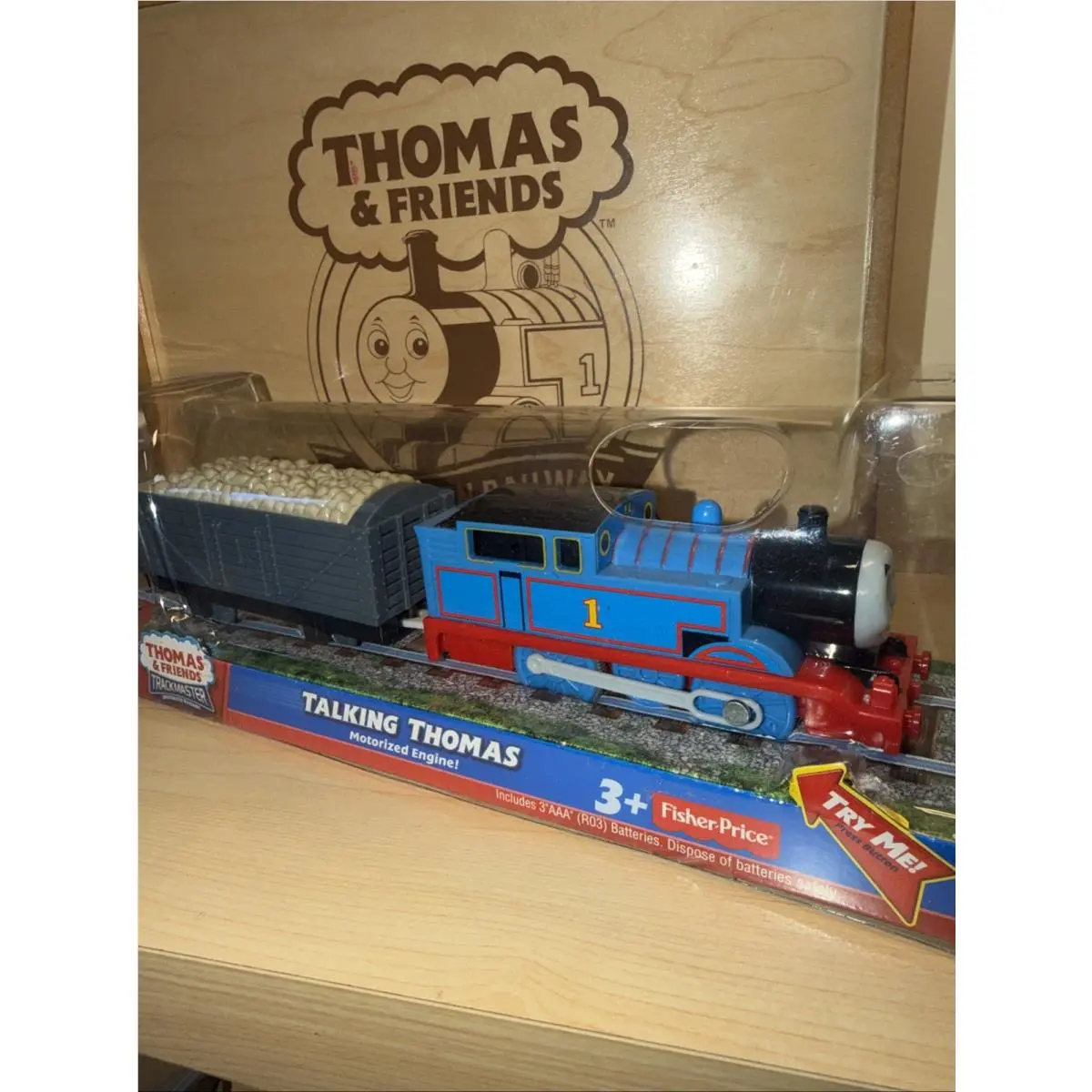 Talking Thomas Thomas Friends Train Trackmaster Box 2010 Fisher Price