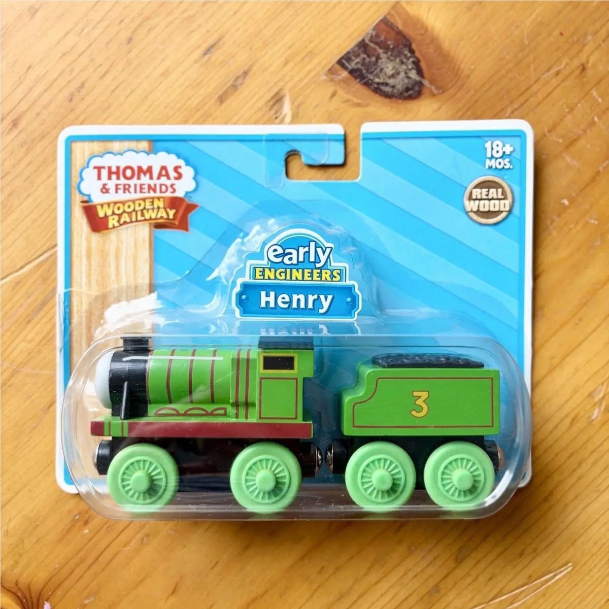 Thomas Friends Wooden Railway Early Engineers Henry Wood Train Toy