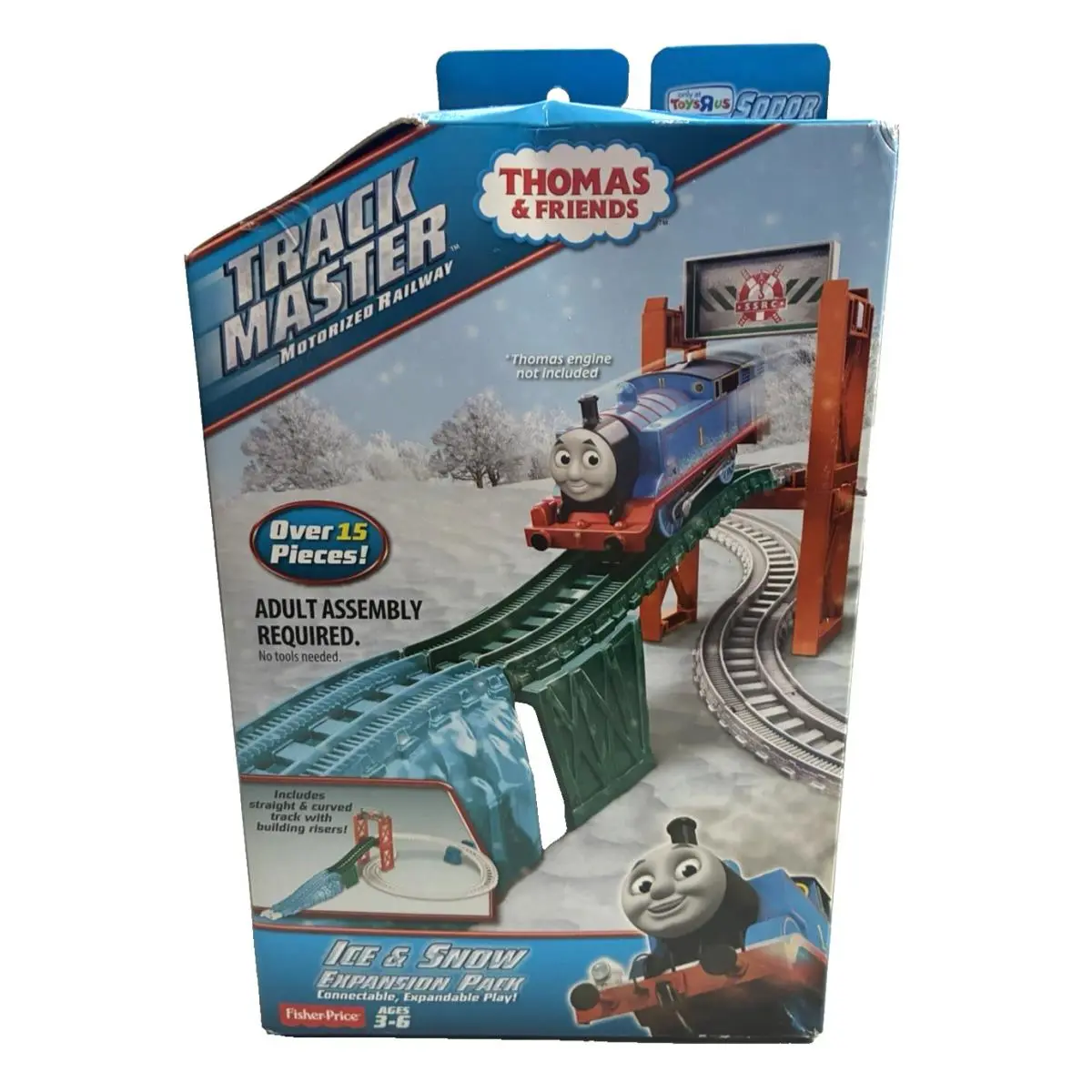 Thomas Friends Track Master Ice Snow Expansion Pack 2014 Sodor Snowstorm