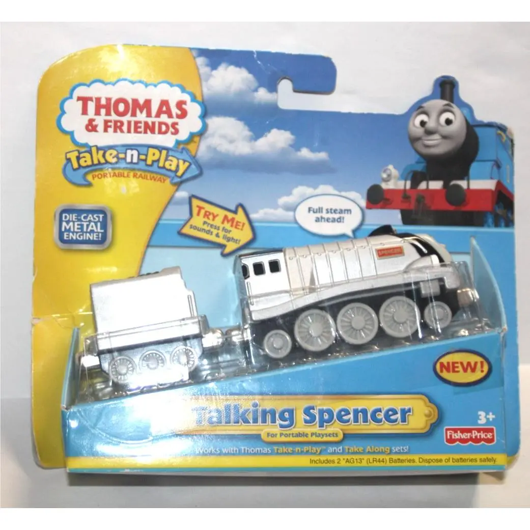Thomas Friends Talking Spencer Diecast Metal Take-n-play Toy Train R9479