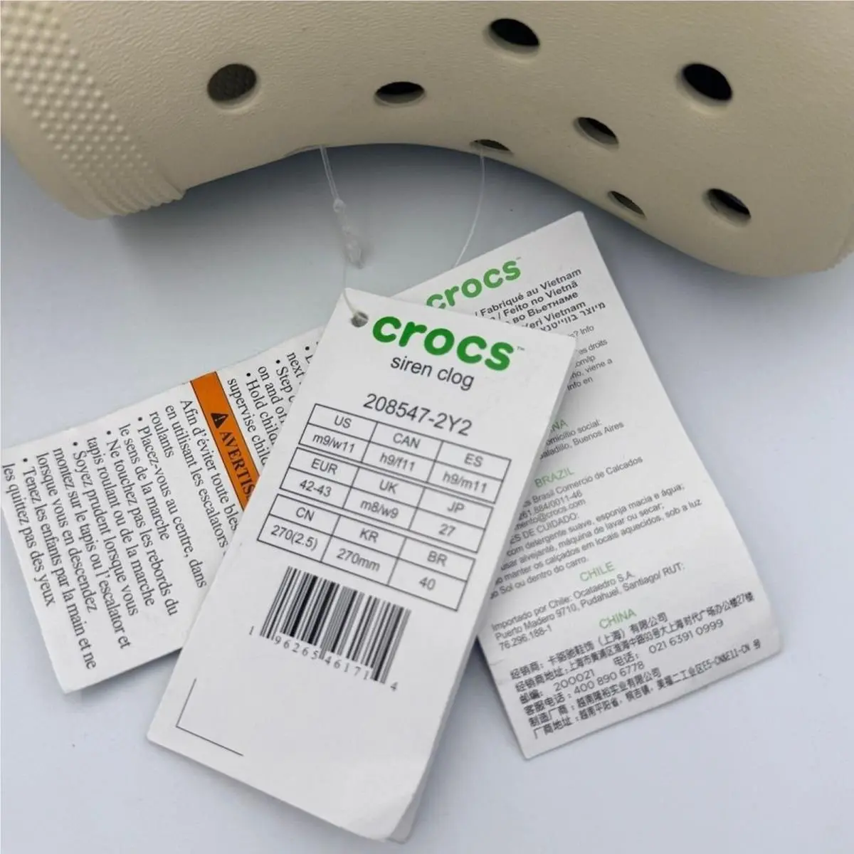 Crocs shoes - Crocs Siren Clog - Siren Clog - Cream 5