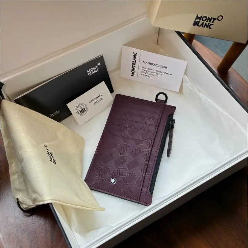 Montblanc Extreme 3.0 8CC Red Leather Wallet Made in Italy Luxury - 2026